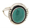 Southwest Turquoise And Silver Ring Size 5-1/4 YS60582
